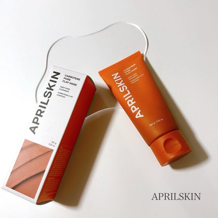 カロテン毛穴レスクレイパック/APRILSKIN/洗い流すパック・マスクを使ったクチコミ(1枚目)