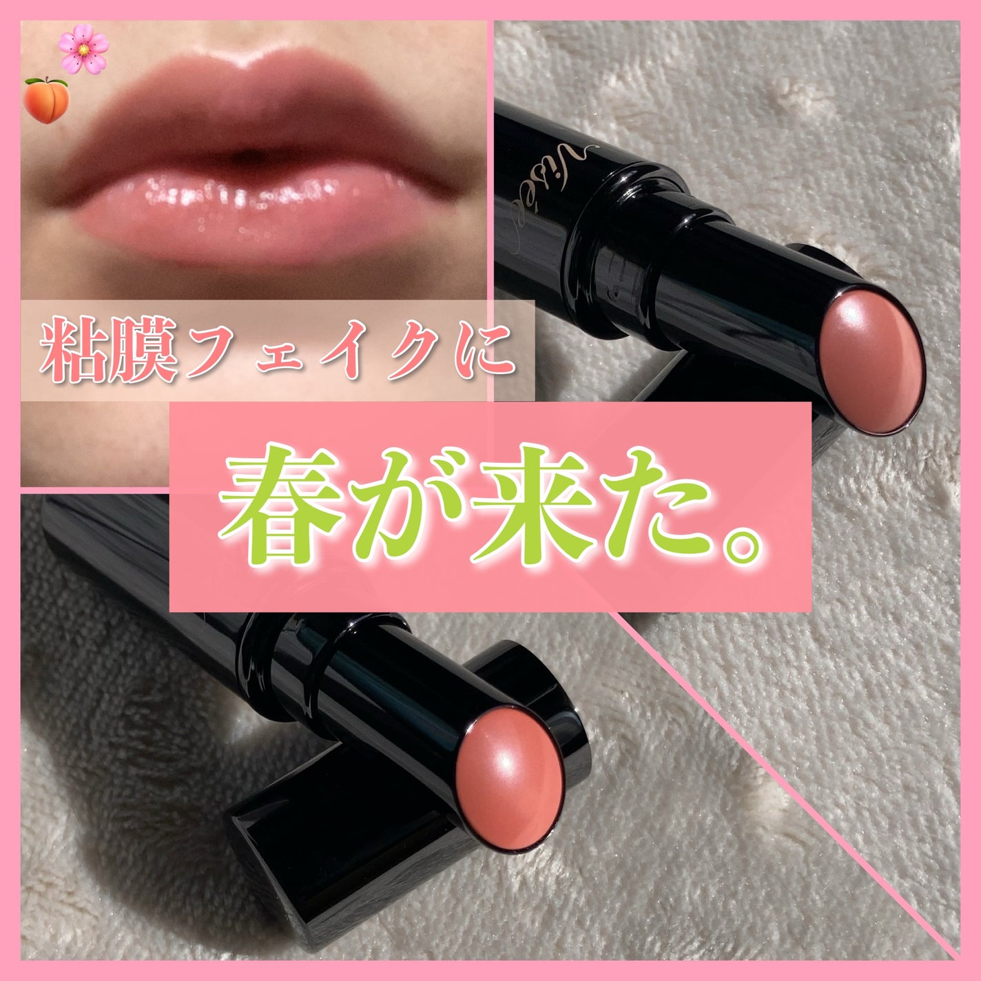 ネンマクフェイク ルージュ/Visée/口紅を使ったクチコミ(1枚目)
