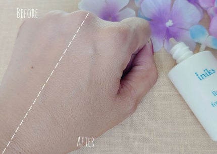 リキッド ファンデーション/iniks/リキッドファンデーションを使ったクチコミ(3枚目)