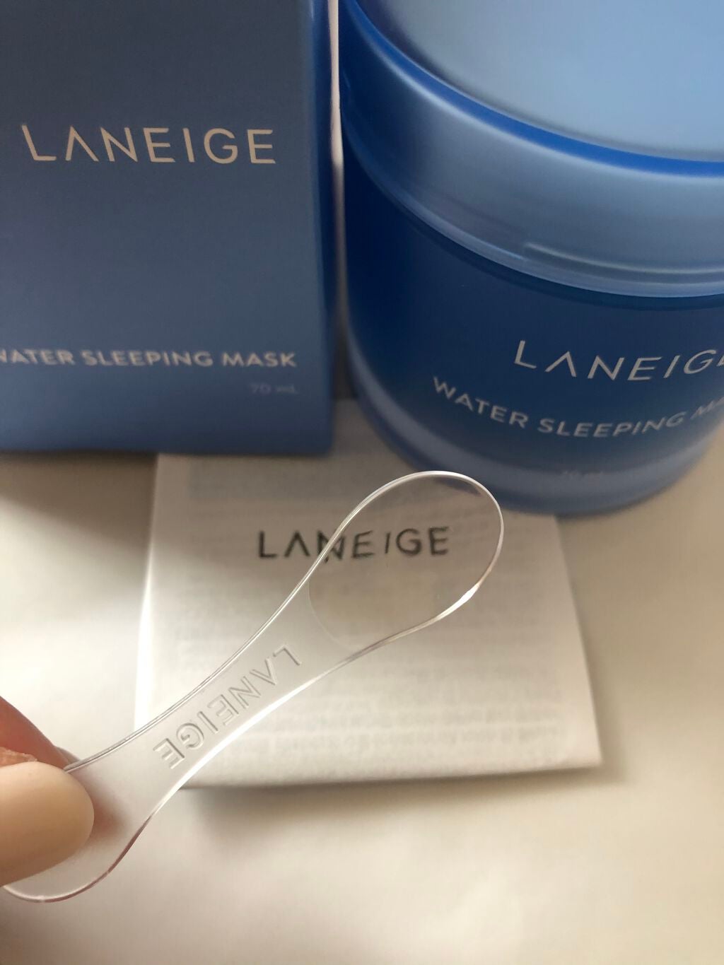 ウォータースリーピングパック/LANEIGE/フェイスクリームを使ったクチコミ(2枚目)