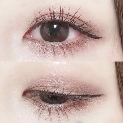 リキッドアイライナー ウォータープルーフ スーパーブラック/ドーリーウインク/リキッドアイライナーを使ったクチコミ(1枚目)