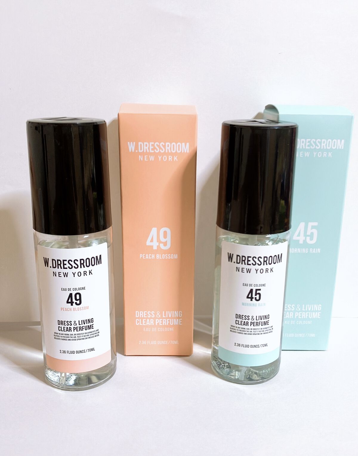 ドレス&リビング クリーン パフューム No.45 モーニングレイン/ダブルドレスルーム/香水(レディース)を使ったクチコミ（1枚目）