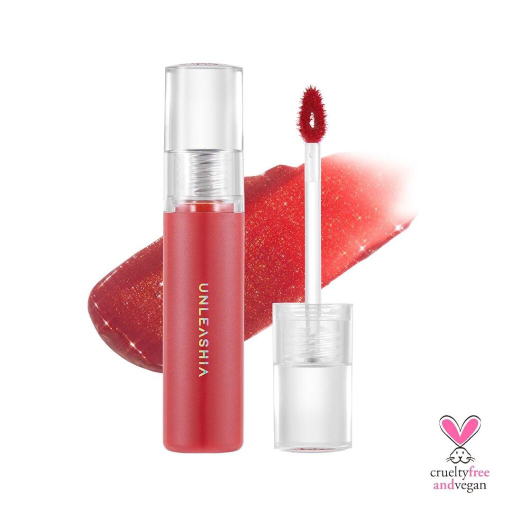 ノンスティッキーダズルティント/unleashia/リップティントを使ったクチコミ(1枚目)