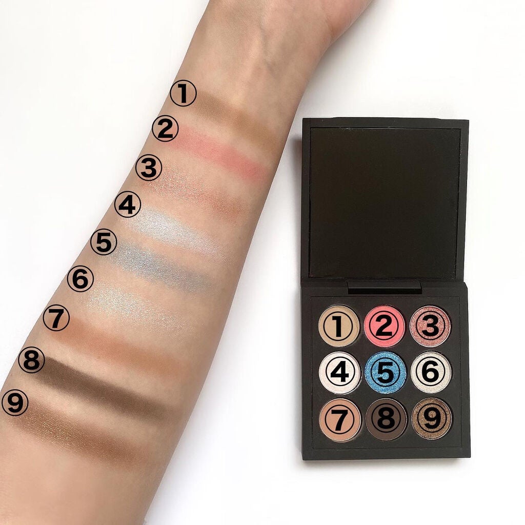 スモール アイシャドウ×9/M・A・C/アイシャドウパレットを使ったクチコミ(3枚目)