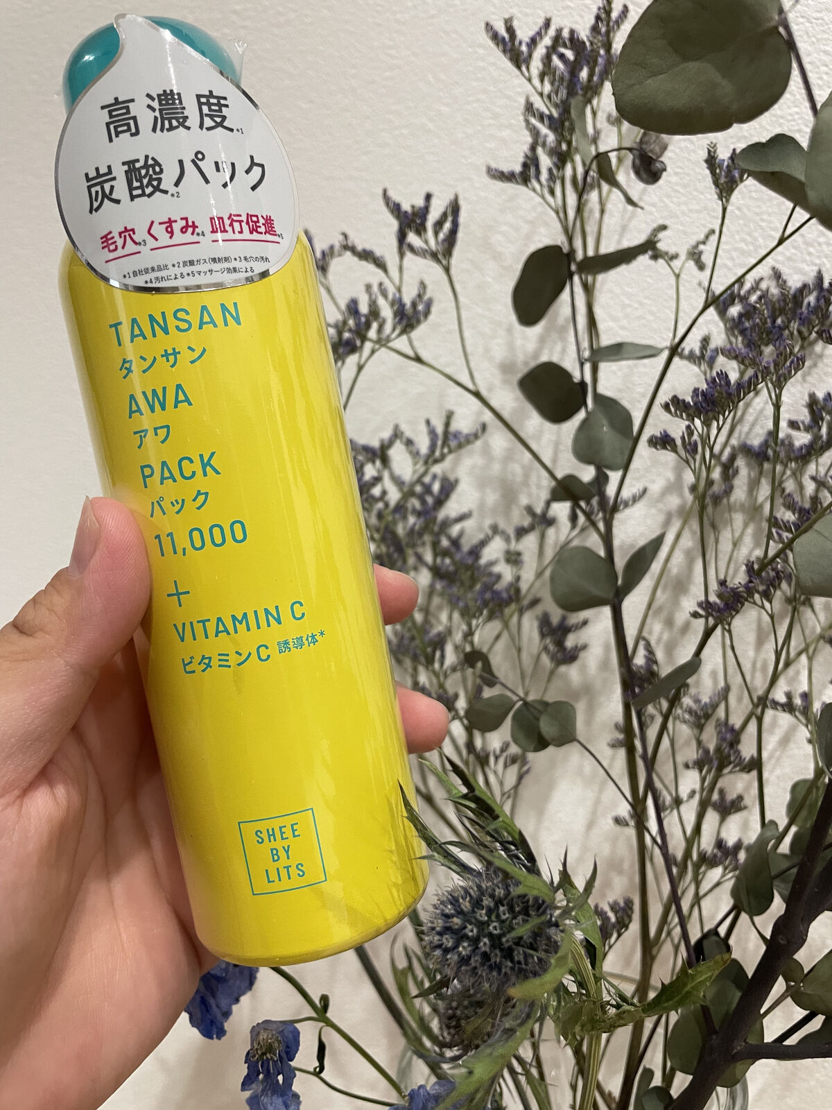 SHEE BY LITS 炭酸美容パック/リッツ/洗い流すパック・マスクを使ったクチコミ（1枚目）