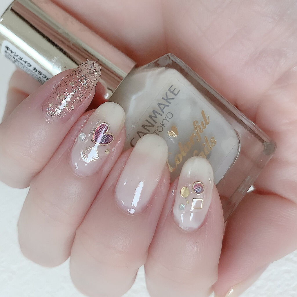 カラフルネイルズ/キャンメイク/マニキュアを使ったクチコミ（1枚目）