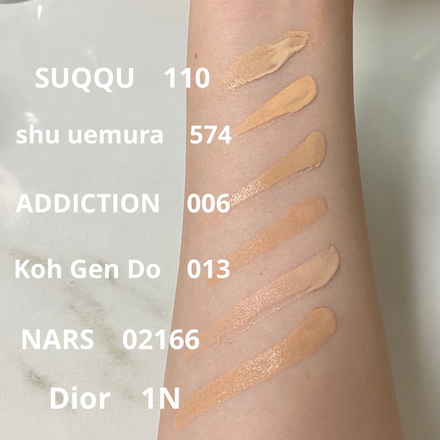 マイファンスィー アクアファンデーション/Koh Gen Do/リキッドファンデーションを使ったクチコミ(2枚目)