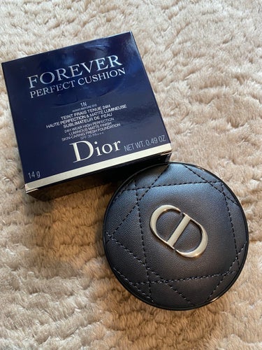 【旧】ディオールスキン フォーエヴァー クッション 1N ニュートラル<ニュー ルック エディション>（生産終了）/Dior/クッションファンデーションを使ったクチコミ（1枚目）