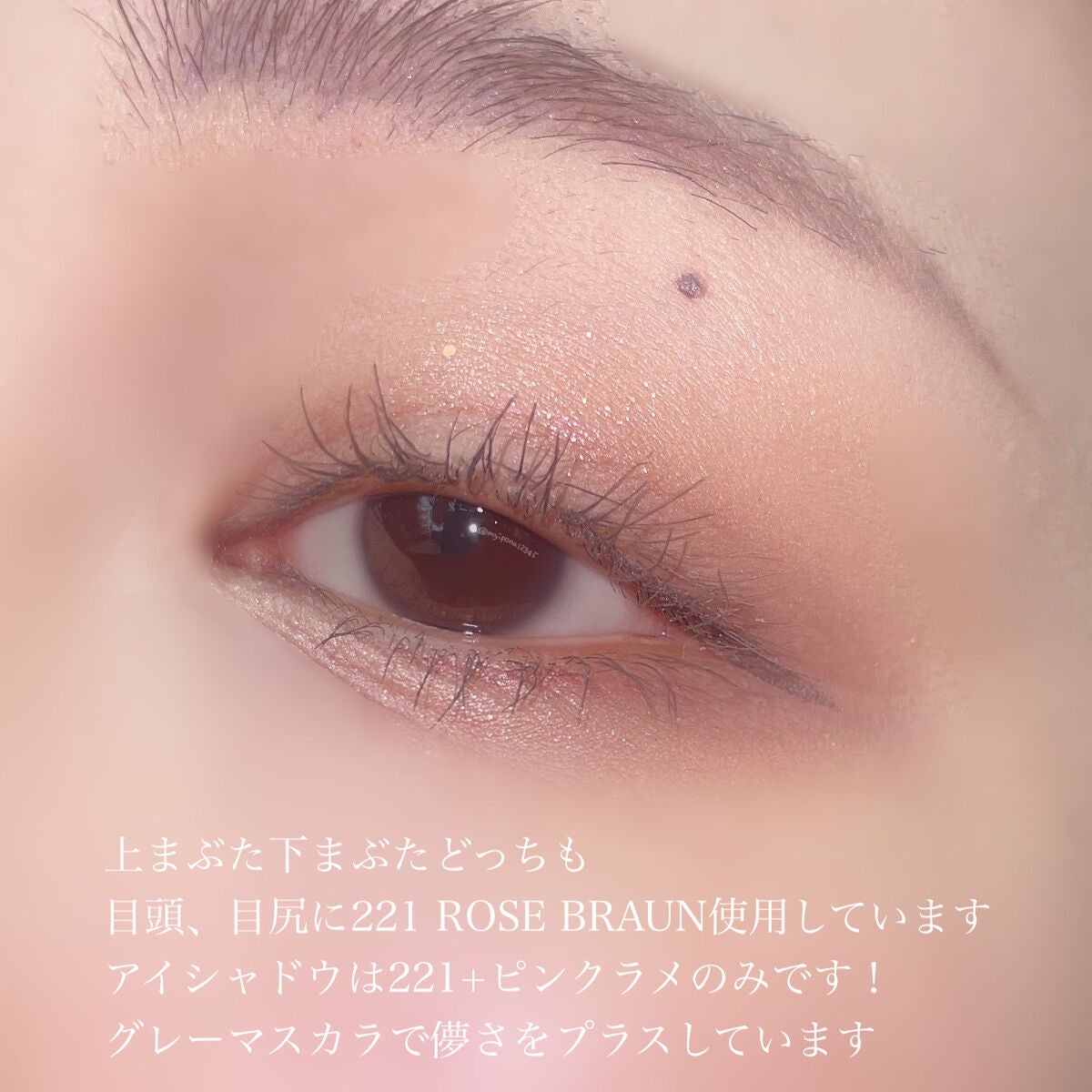 STEP BASIC EYESHADOW/Ameli/単色アイシャドウを使ったクチコミ(4枚目)