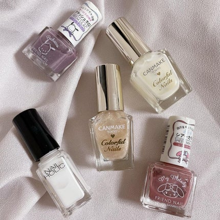 カラフルネイルズ/キャンメイク/マニキュアを使ったクチコミ(4枚目)