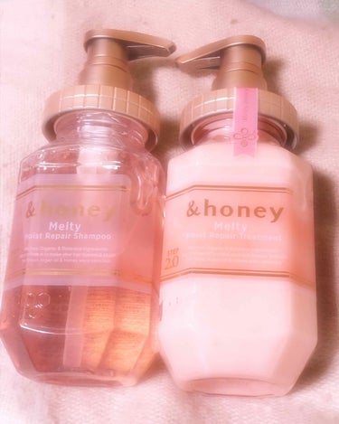 &honey Melty モイストリペア シャンプー1.0／モイストリペア ヘアトリートメント2.0/&honey/シャンプー・コンディショナーを使ったクチコミ（1枚目）