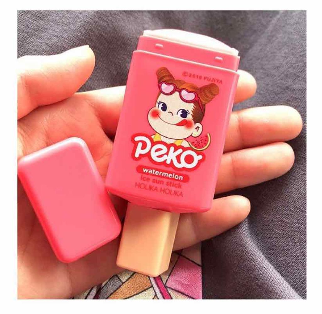 スイカアイスサンスティック/HOLIKA HOLIKA/日焼け止めスティックを使ったクチコミ（1枚目）