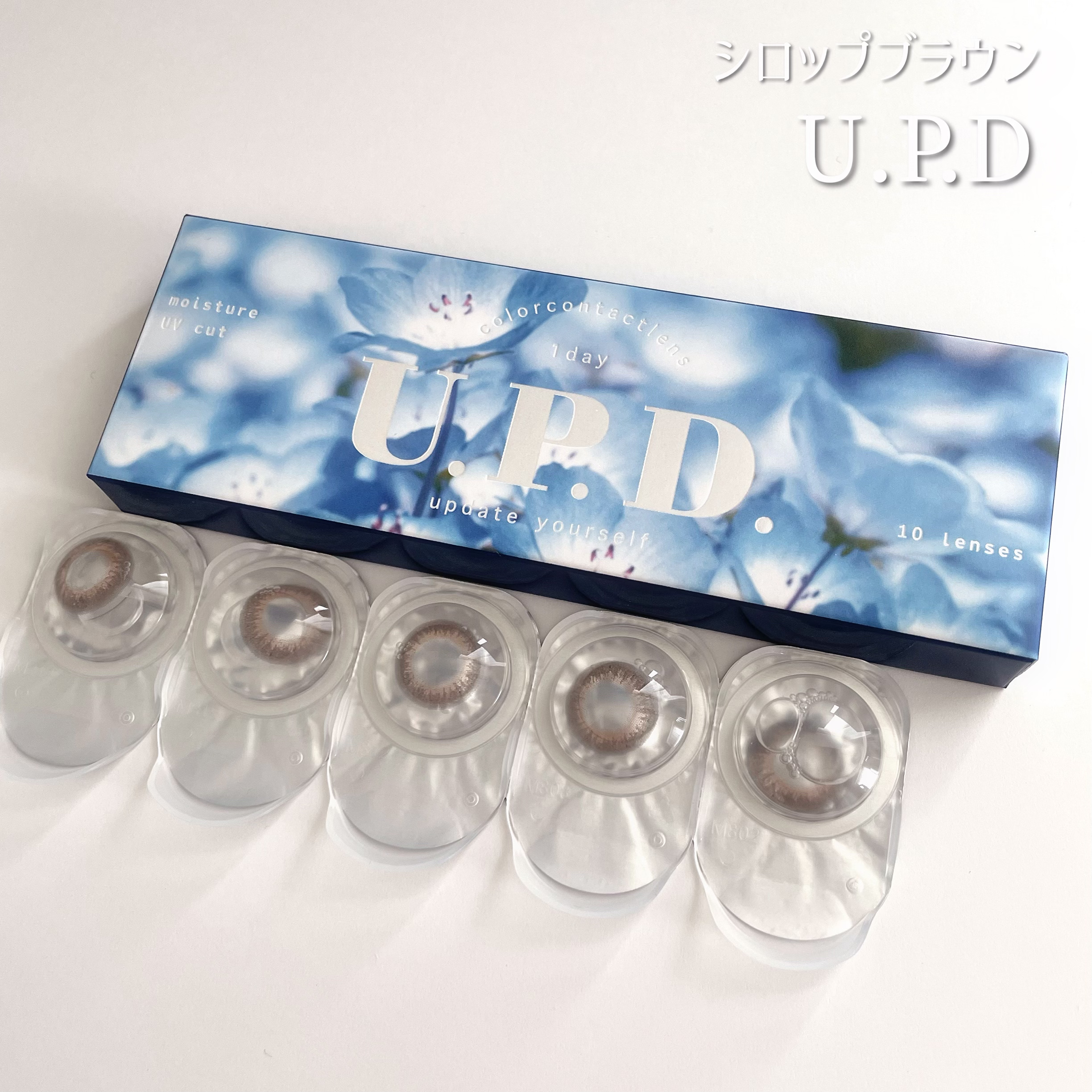 U.P.D. 1day/U.P.D./ワンデー（１DAY）カラコンを使ったクチコミ（2枚目）