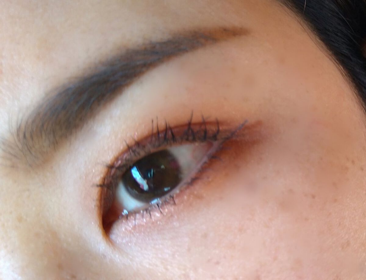 ジェルアイライナー/CEZANNE/ジェルアイライナーを使ったクチコミ（2枚目）