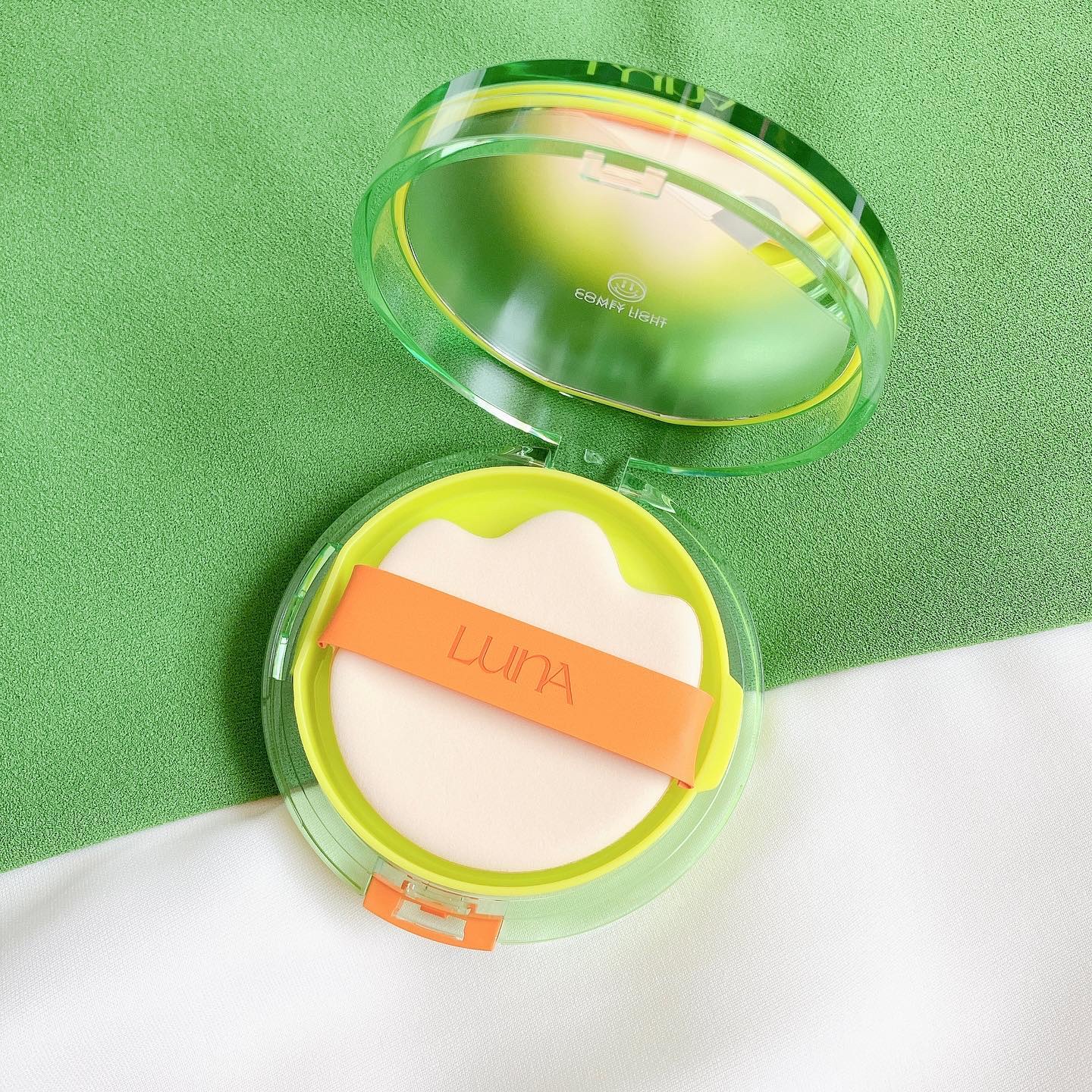 コンフィーライトクッション/LUNA/クッションファンデーションを使ったクチコミ（3枚目）