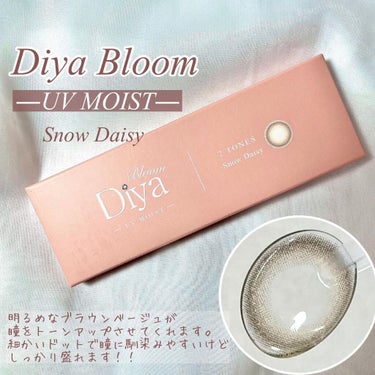 Diya Bloom UVモイスト/Diya/カラーコンタクトレンズを使ったクチコミ（2枚目）