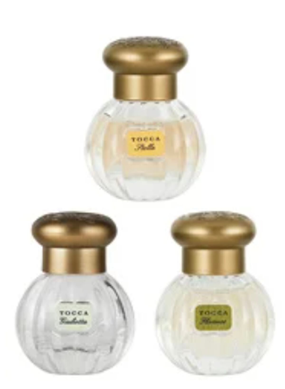 プチオードパルファムトリオ ガーデンCD TOCCA