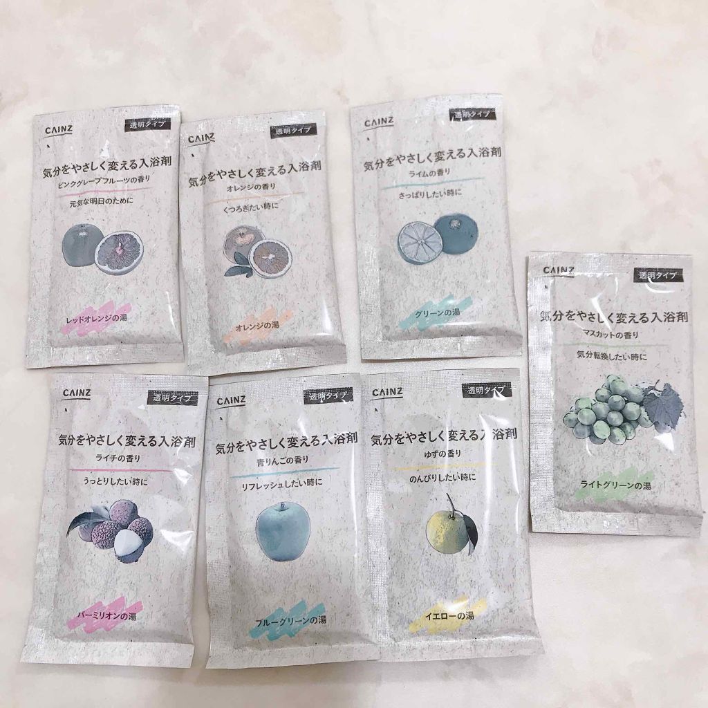 気分をやさしく変える入浴剤/カインズ/無機塩系入浴剤を使ったクチコミ(4枚目)