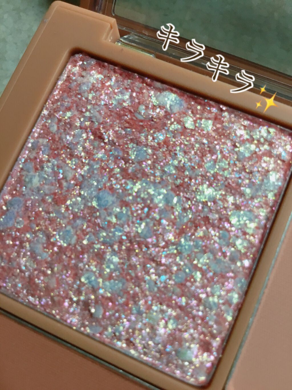 シュガー トゥインクル リキッド シャドウ/PERIPERA/リキッドアイシャドウを使ったクチコミ(4枚目)