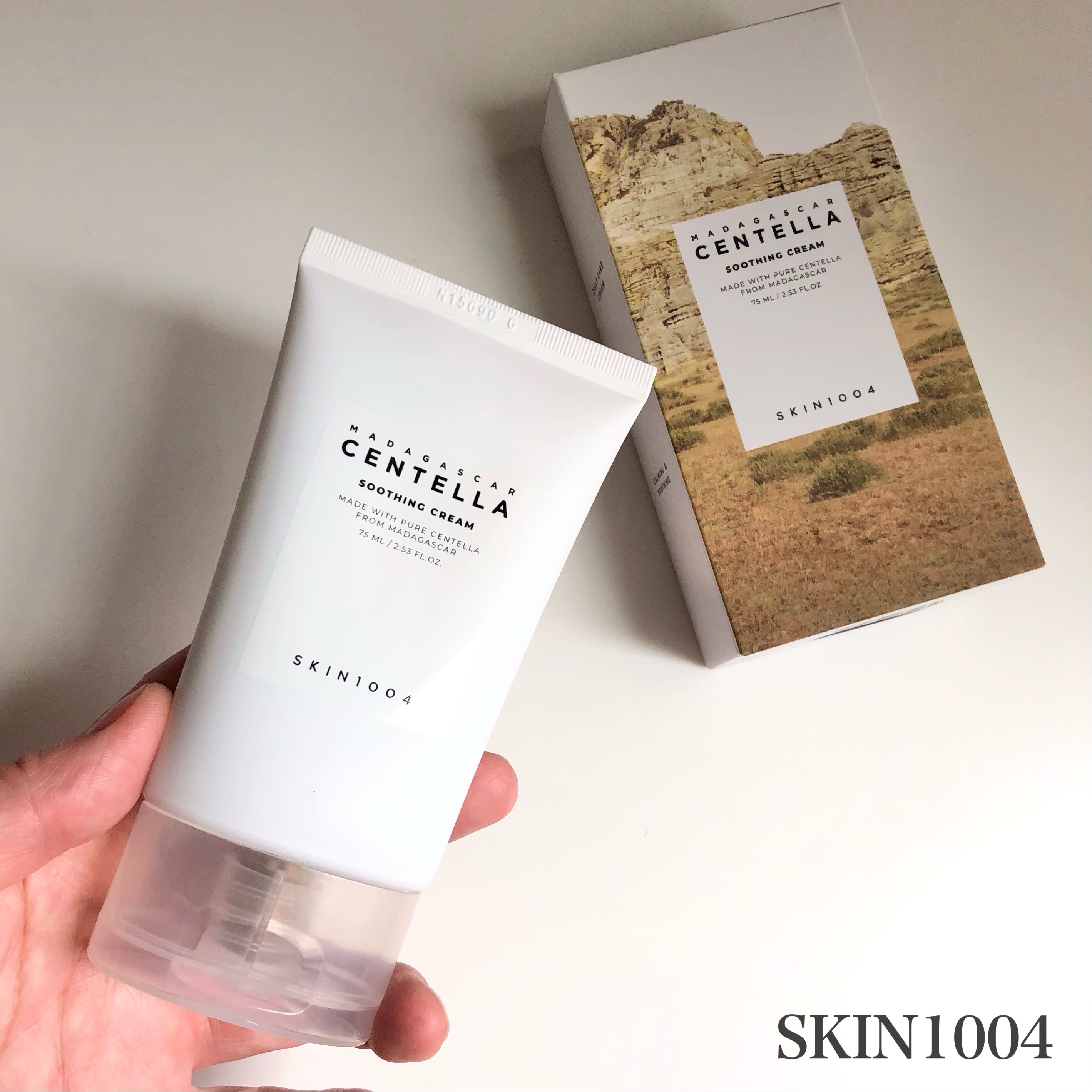 センテラ スージングクリーム/SKIN1004/フェイスクリームを使ったクチコミ（1枚目）