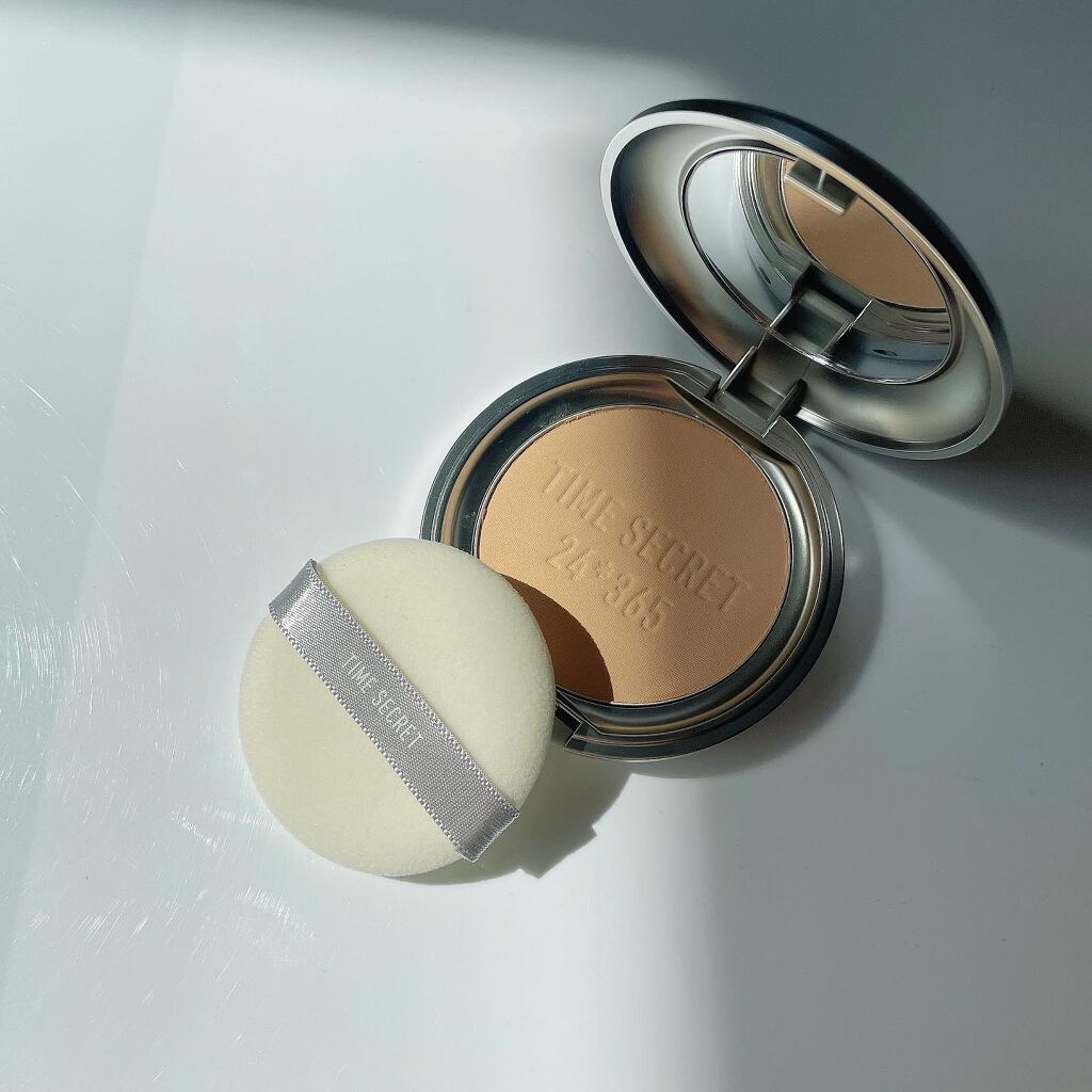 タイムシークレット ミネラルプレストパウダー/TIME SECRET/プレストパウダーを使ったクチコミ（2枚目）