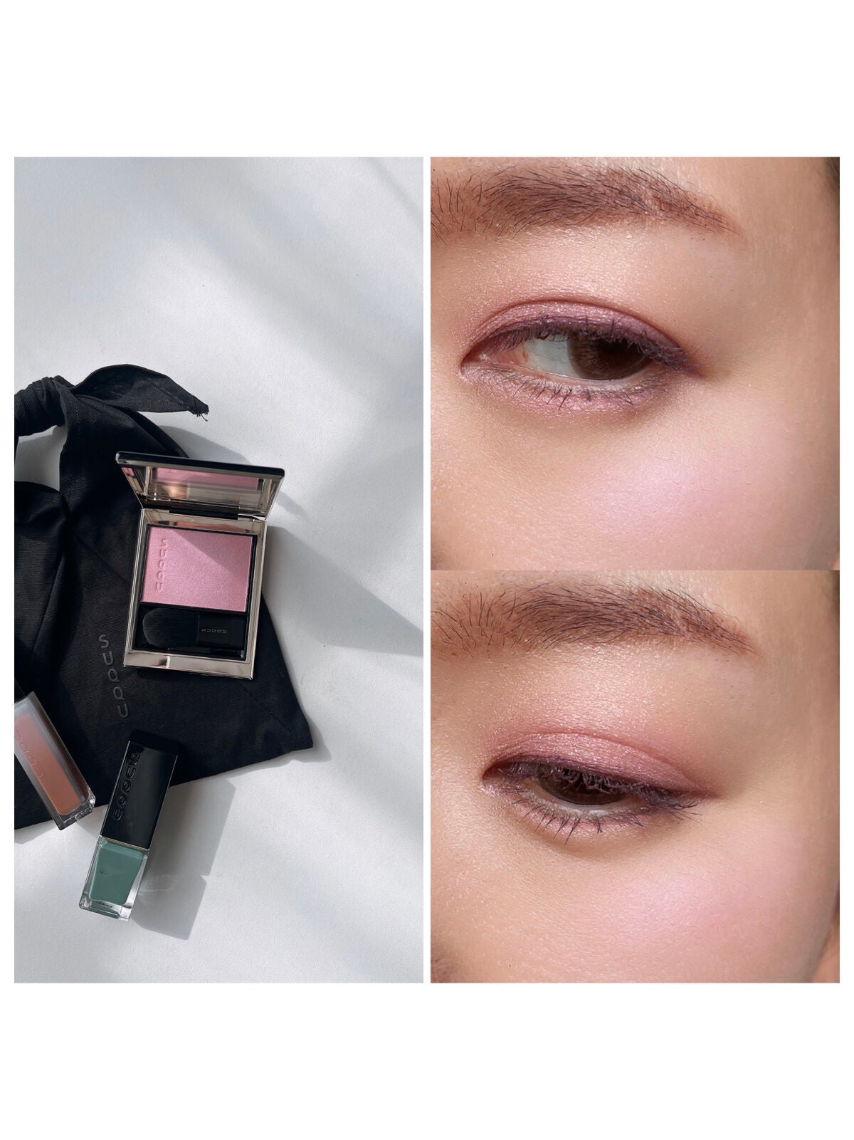 メルティング パウダー ブラッシュ/SUQQU/パウダーチークを使ったクチコミ(4枚目)