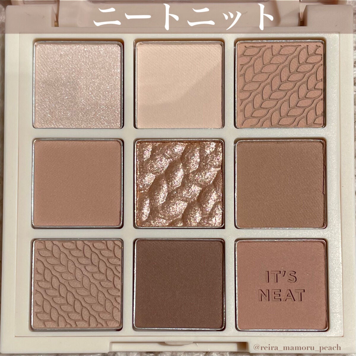 マイフェイブムードアイパレット 9カラー/HOLIKA HOLIKA/アイシャドウパレットを使ったクチコミ(3枚目)