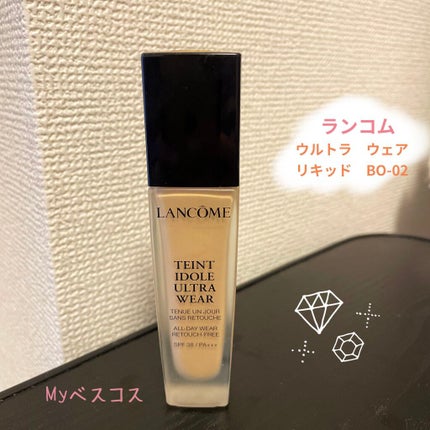 タンイドル ウルトラ ウェア リキッド/LANCOME/リキッドファンデーションを使ったクチコミ(1枚目)