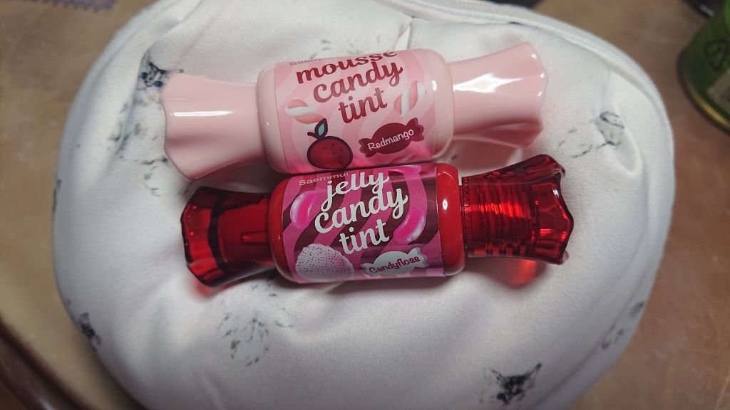 ムース キャンディー ティント/the SAEM/リップティントを使ったクチコミ（1枚目）