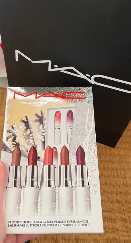 フロストビトゥン キス ラスターガラス リップスティック×5: フレッシュ シェード/M・A・C/メイクアップキットを使ったクチコミ(1枚目)