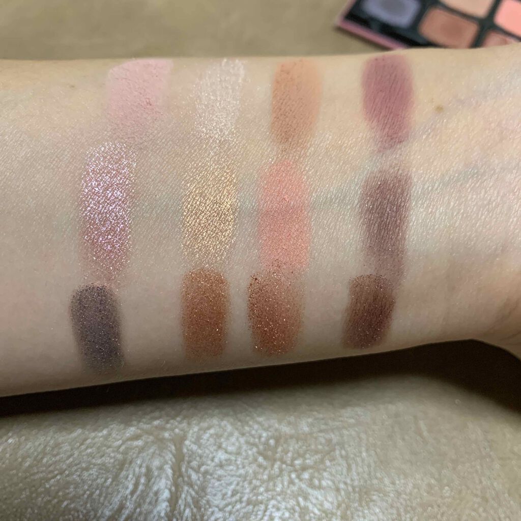 Paris EDIT Eye Shadow Palette/VISEART/アイシャドウパレットを使ったクチコミ(3枚目)