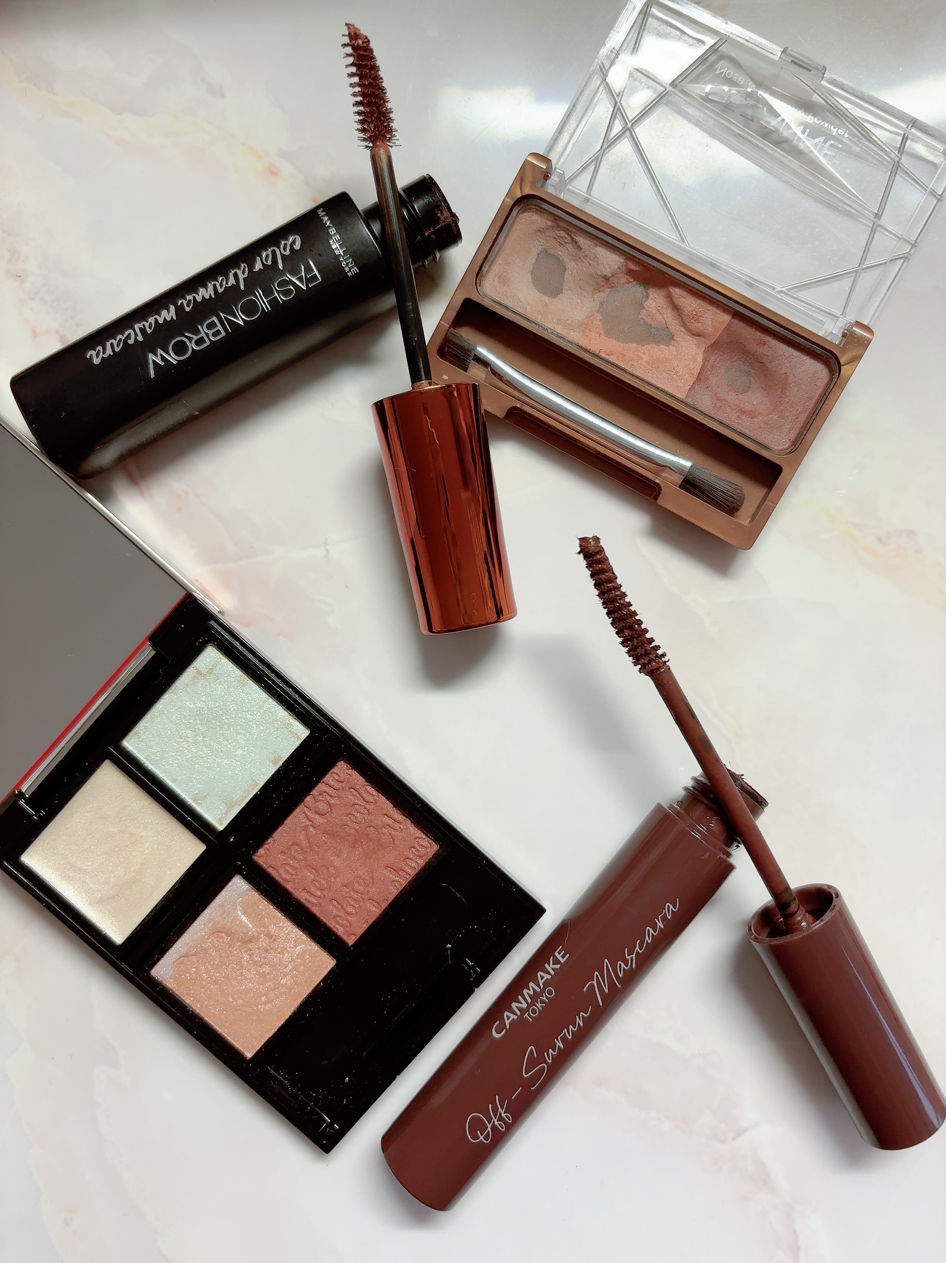 ファッションブロウ カラードラマ マスカラ/MAYBELLINE NEW YORK/眉マスカラを使ったクチコミ（3枚目）