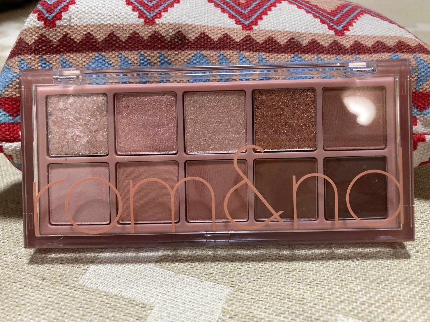 ベターザンパレット/rom&nd/アイシャドウパレットを使ったクチコミ（1枚目）