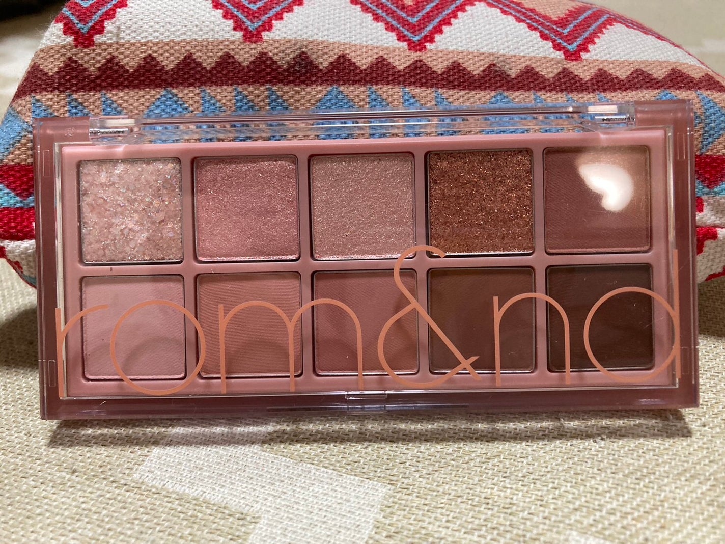 ベターザンパレット/rom&nd/アイシャドウパレットを使ったクチコミ(1枚目)