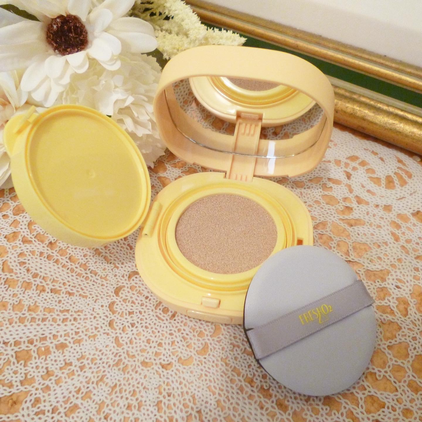 クラウドオールウェイズオン クッションファンデ ーション/FRESHO2/クッションファンデーションを使ったクチコミ（1枚目）