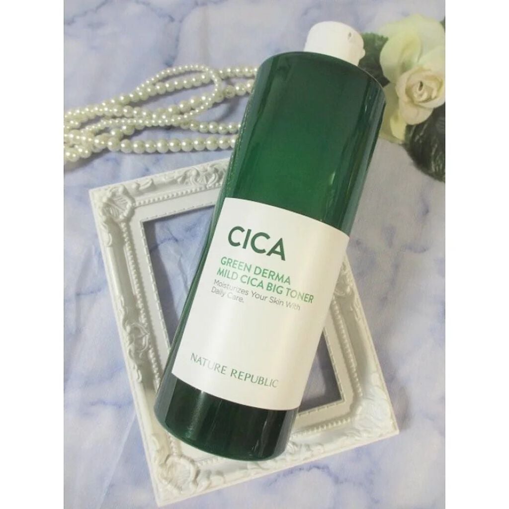 グリーン ダーマCICAビックトナー/ネイチャーリパブリック/化粧水を使ったクチコミ(5枚目)