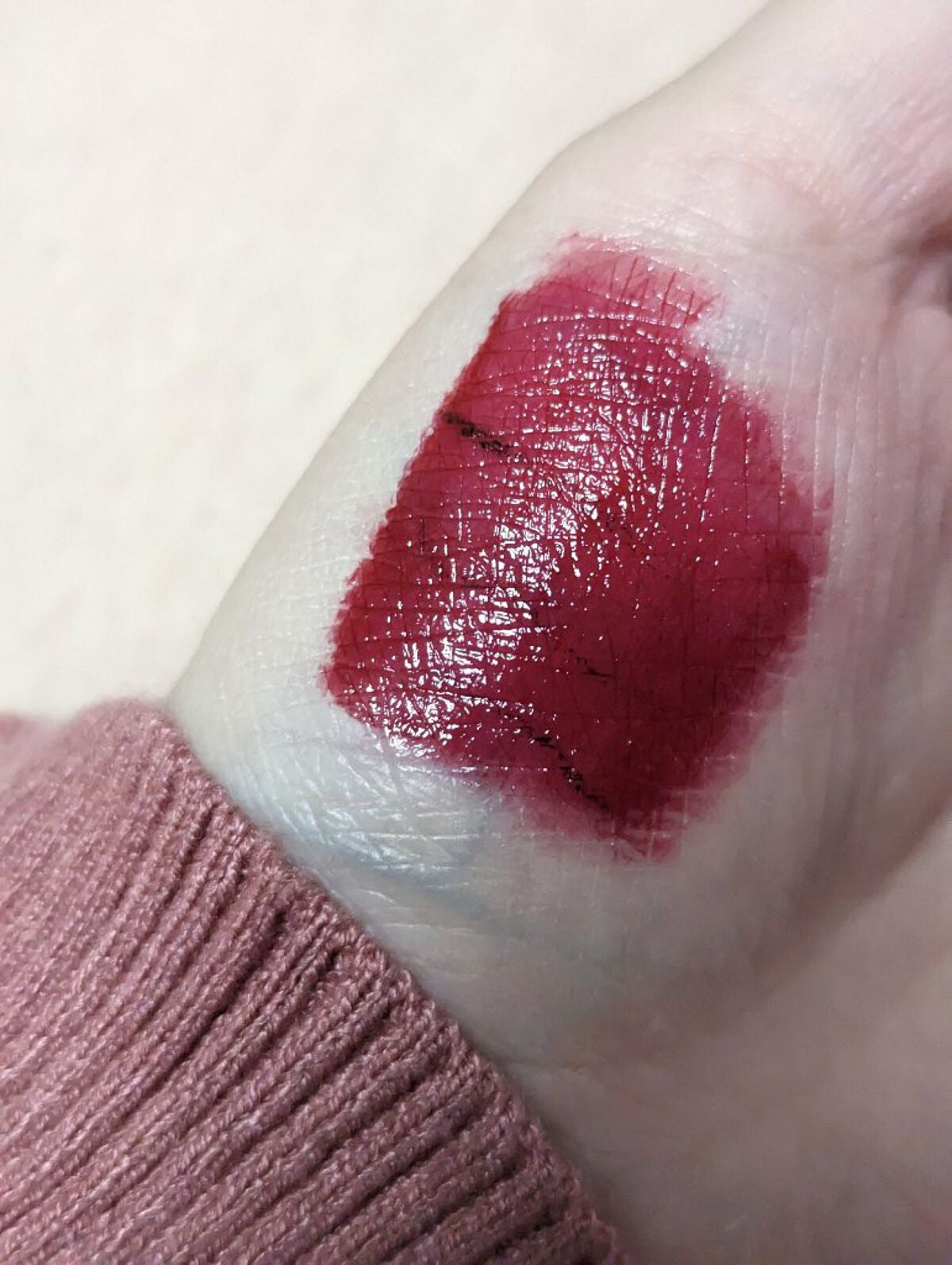 ジューシーラスティングティント/rom&nd/リップティントを使ったクチコミ(3枚目)