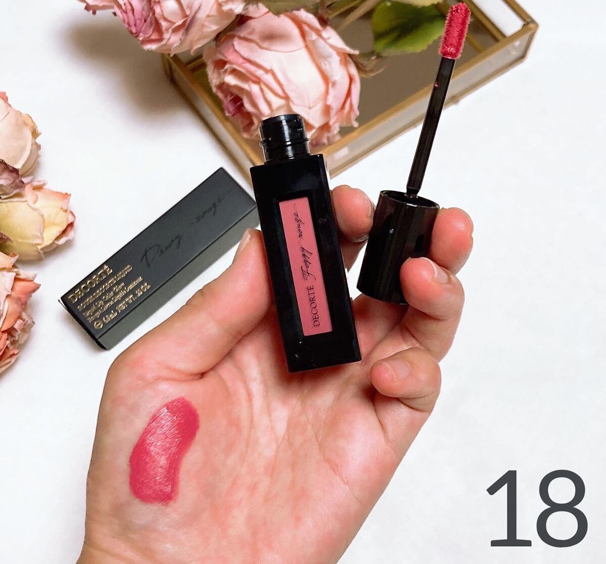 ルージュ デコルテ リキッド/DECORTÉ/口紅を使ったクチコミ(5枚目)