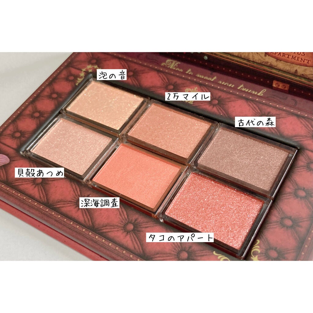 ナイストゥミーチュートランク/MAJOLICA MAJORCA/アイシャドウパレットを使ったクチコミ(3枚目)