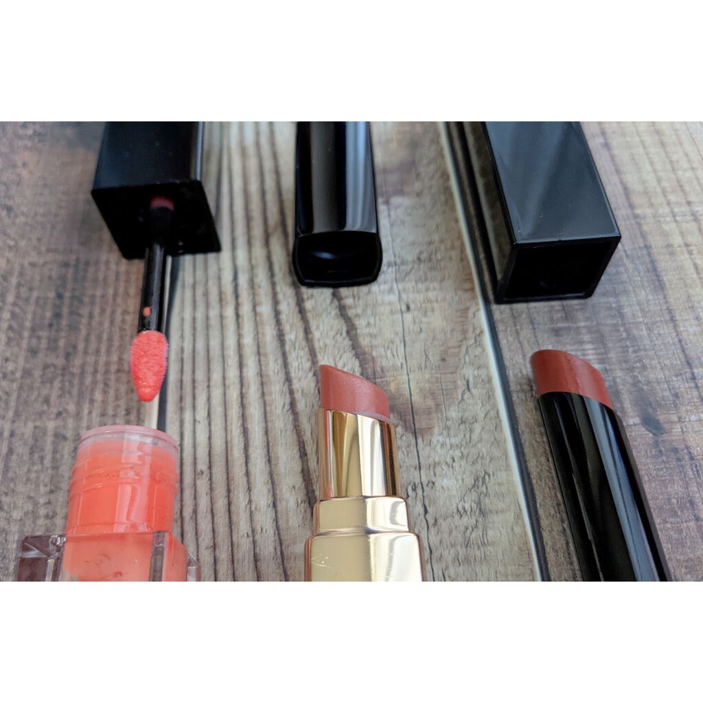 オイル インフューズド リップ カラー 04 ブラッシュ/BOBBI BROWN/口紅を使ったクチコミ（3枚目）