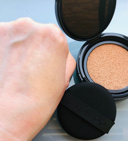 ベルベットジュエルクッション/BIVABOO/クッションファンデーションを使ったクチコミ(3枚目)