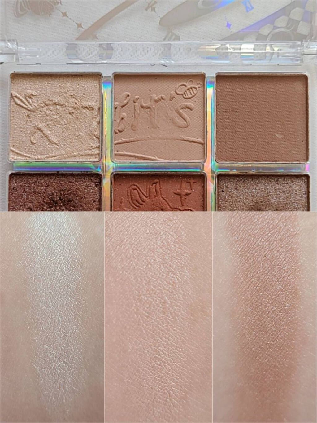 クォーツ 9色アイシャドウパレット(ドリームランドアイシャドウ)/ZEESEA/アイシャドウパレットを使ったクチコミ(2枚目)
