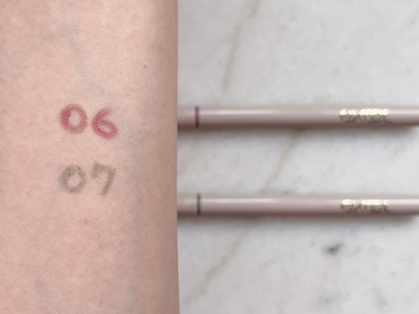 ニュアンスフル ペンシルライナー /excel/ペンシルアイライナーを使ったクチコミ(2枚目)