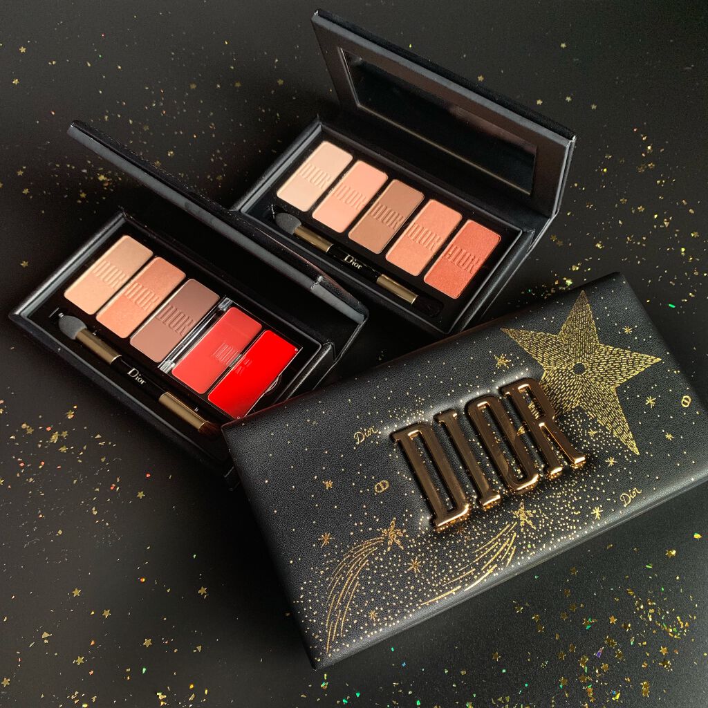 2025超人気 試してみた】Dior スパークリング クチュール アイ&リップ メイクパレット