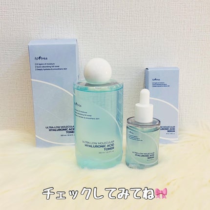 超低分子ヒアルロン酸トナー/Isntree/化粧水を使ったクチコミ(5枚目)