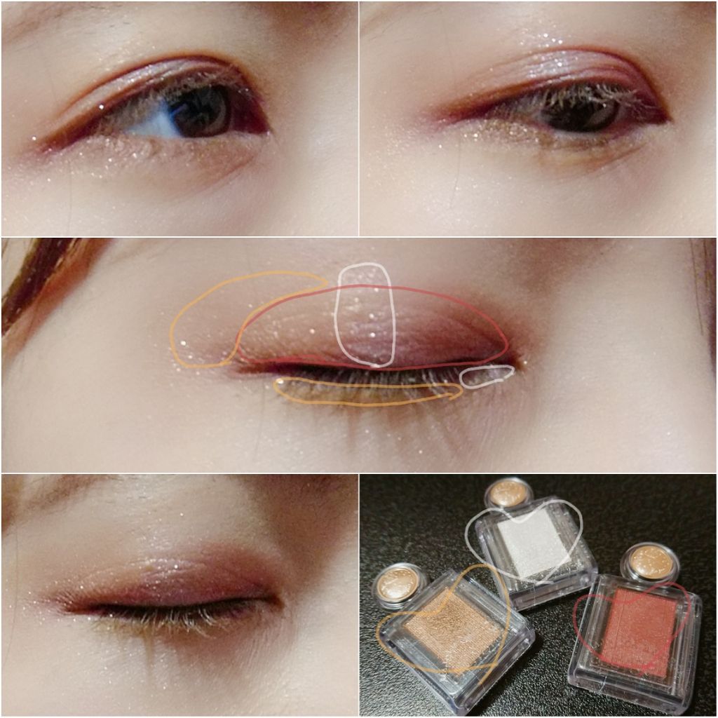 シャドーカスタマイズ/MAJOLICA MAJORCA/単色アイシャドウを使ったクチコミ（2枚目）