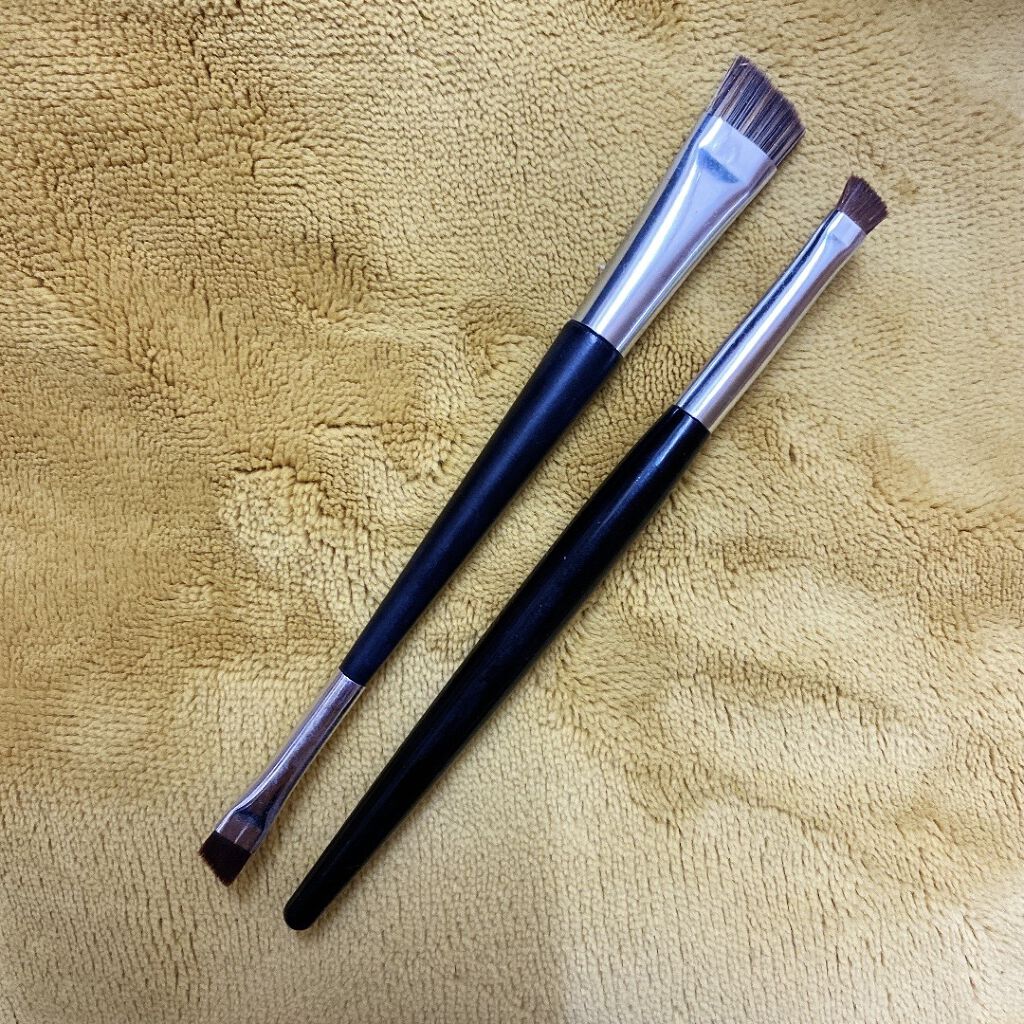 熊野筆 眉用/ロージーローザ/メイクブラシを使ったクチコミ（3枚目）