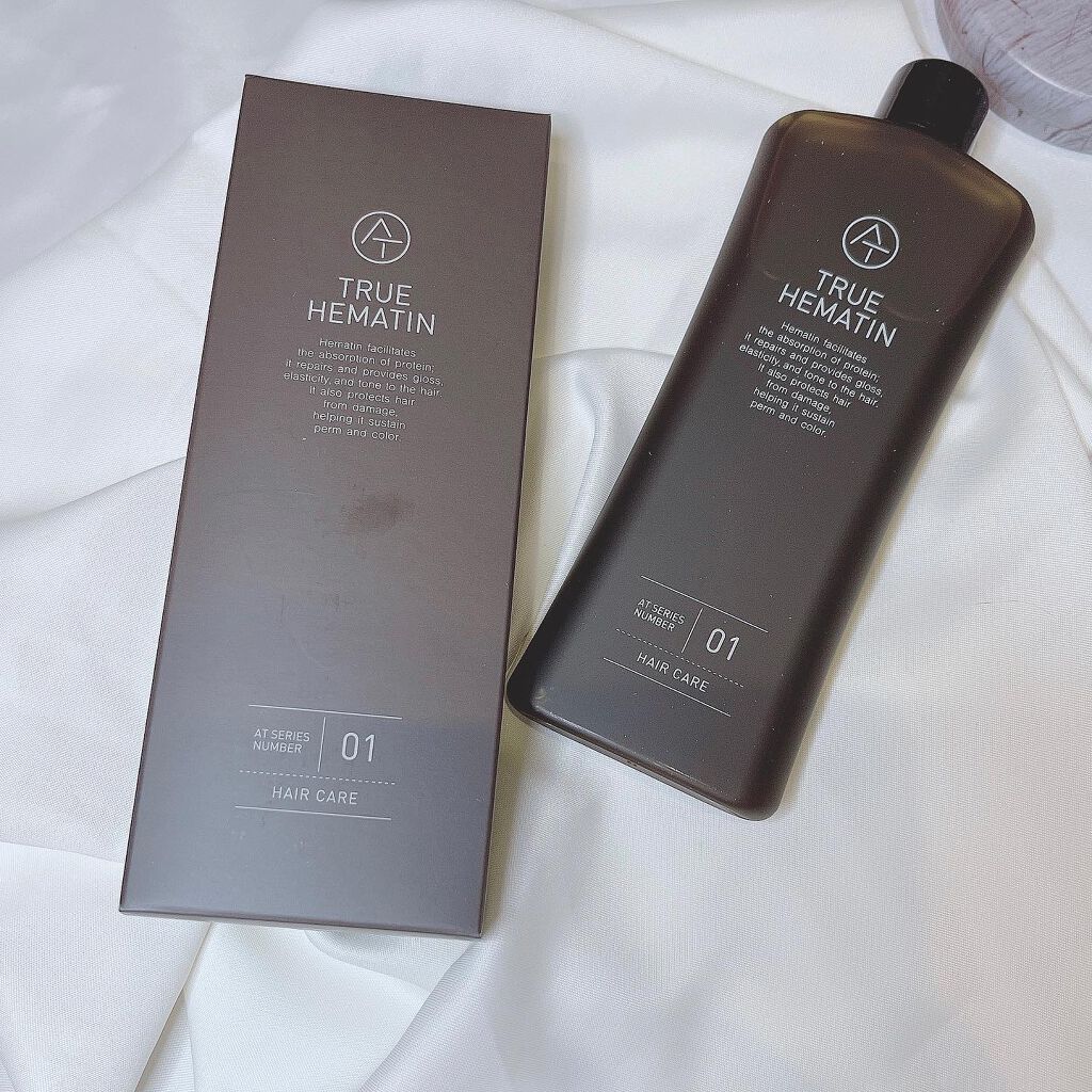 トゥルーヘマチン/AT(アット)/洗い流すヘアトリートメントを使ったクチコミ（1枚目）
