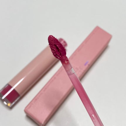 ムードインハンサーウォーターリキッドグロウ W012 チェリッシュド/hince/口紅を使ったクチコミ(2枚目)