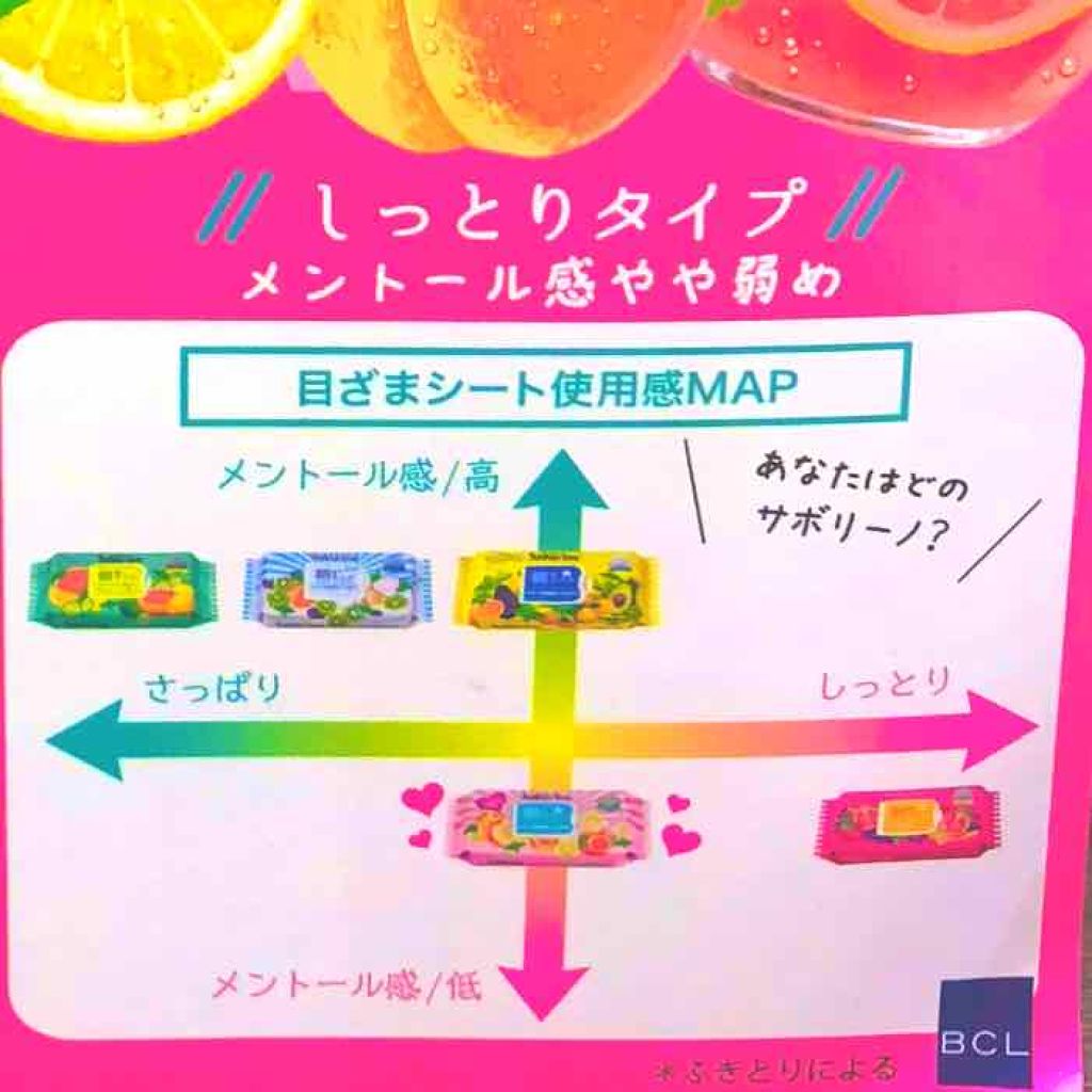 目ざまシート ピーチ＆レモネードの香り/サボリーノ/シートマスク・パックを使ったクチコミ（2枚目）